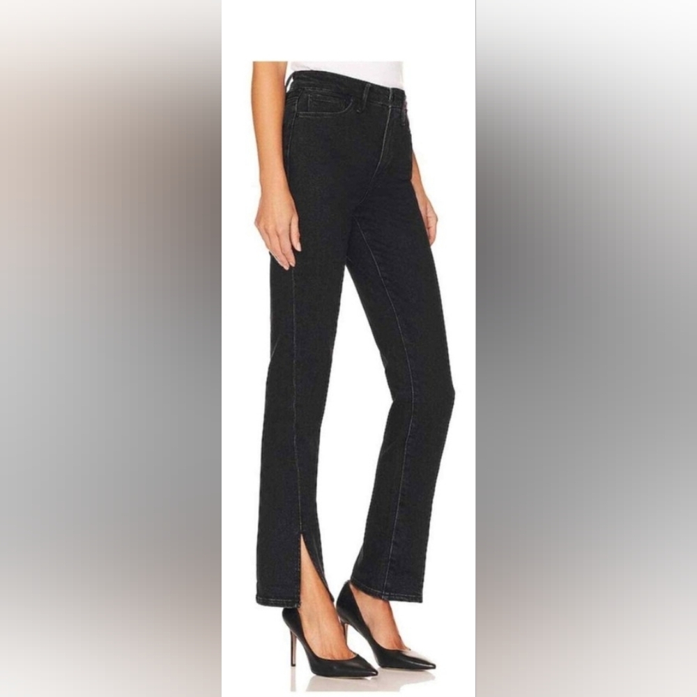 Good American Good Boy Twisted Slit Jeans - 12/31